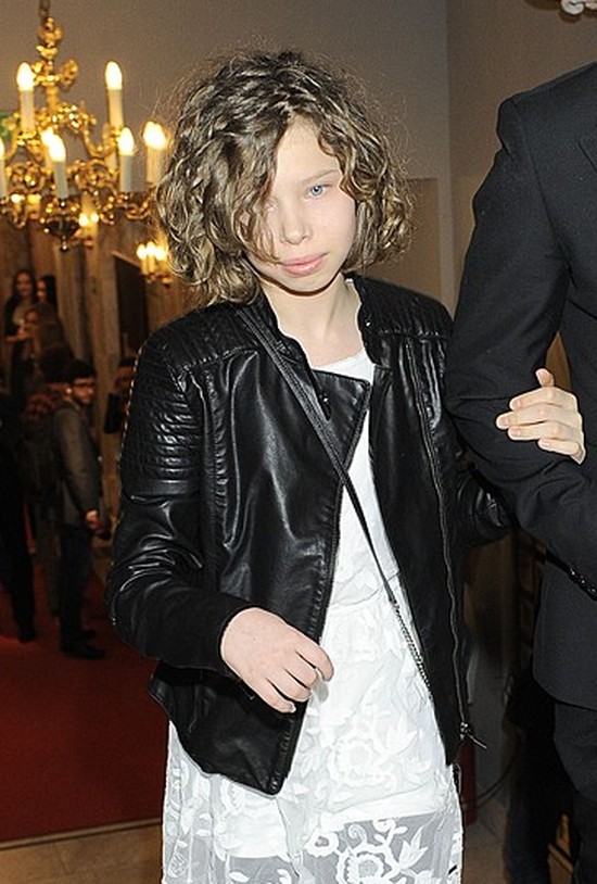 Maciej Stuhr z córką na rozdaniu Orłów (FOTO)