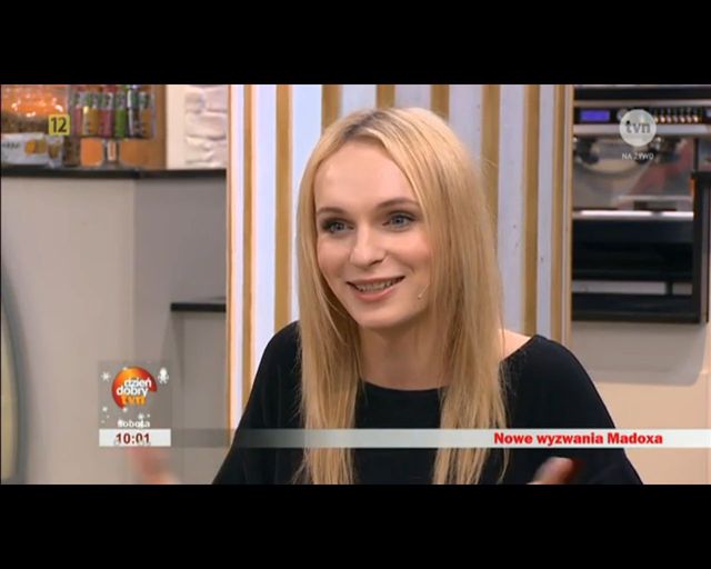 Madox woli się otwierać po angielsku