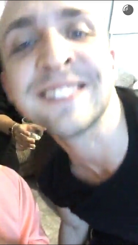 Maff ze znajomymi na Snapie czeka na show Wojewódzkiego FOTO Maff ze znajomymi na Snapie czeka na show Wojewódzkiego FOTO