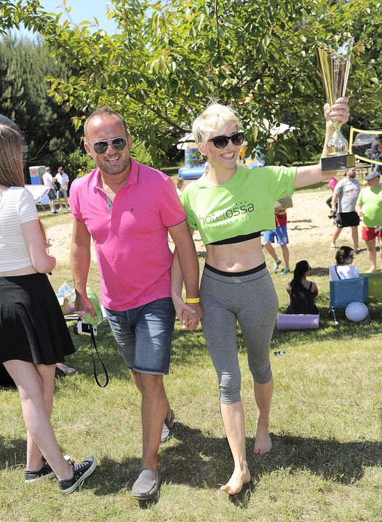 Magda Steczkowska zabrała męża na imprezę (FOTO)