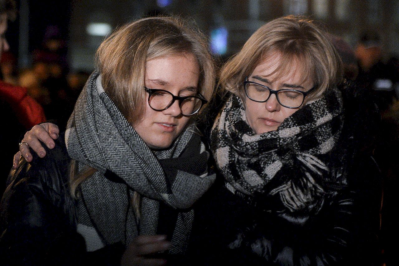 Magdalena Adamowicz z córką wygłosiły wzruszające przemówienie