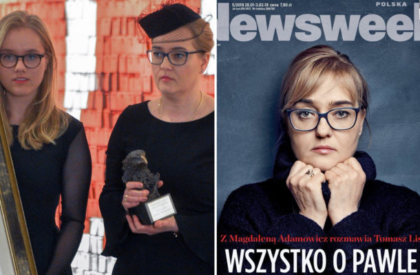 Magdalena Adamowicz: Antonina sypia w jego piżamie (..) ja wzięłam jego poduszki
