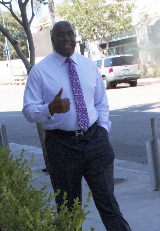 Magic Johnson: Nosicielstwo HIV zbliżyło go do syna Magic Johnson: Nosicielstwo HIV zbliżyło go do syna