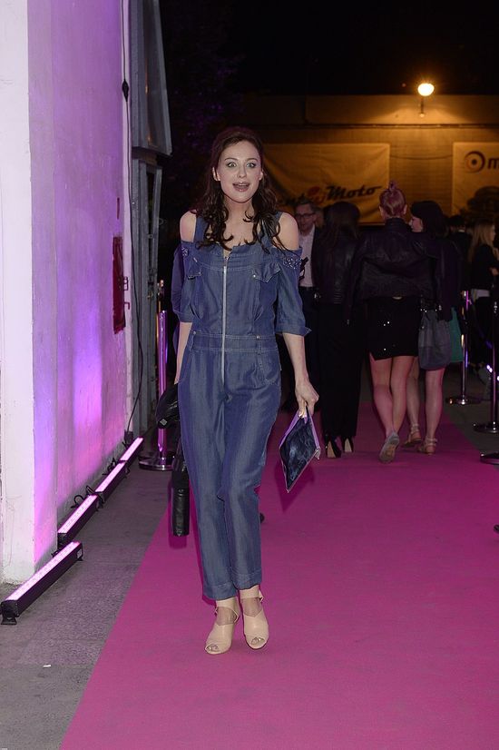 Maja Hirsch w kombinezonie