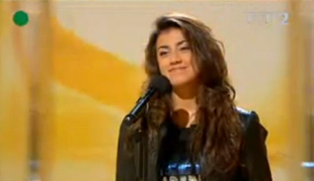 Maja Hyży (Krygier) jeszcze jako panienka w telewizji (WIDEO Maja Hyży (Krygier) jeszcze jako panienka w telewizji (WIDEO