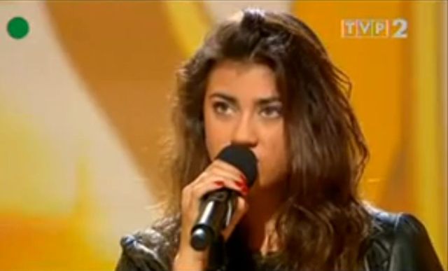 Maja Hyży (Krygier) jeszcze jako panienka w telewizji (WIDEO Maja Hyży (Krygier) jeszcze jako panienka w telewizji (WIDEO