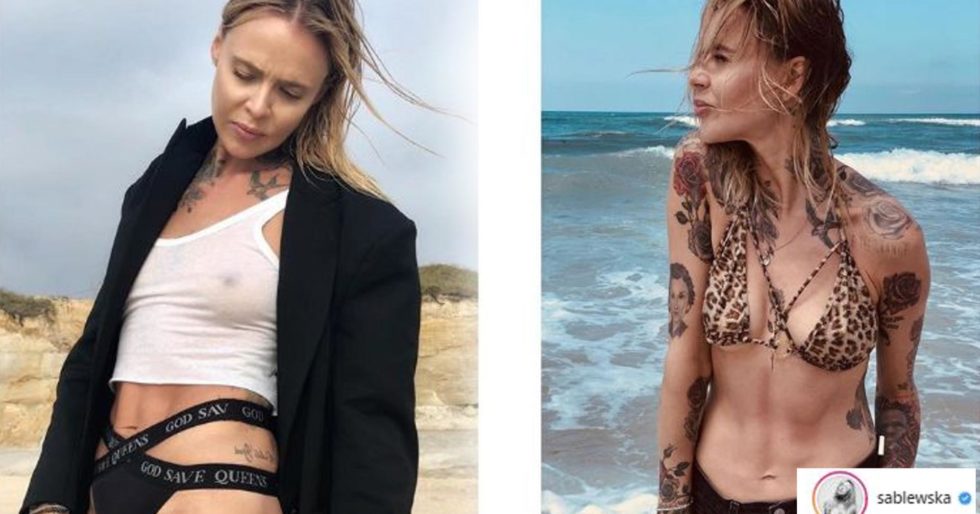 Maja Sablewska pokazała się TOPLESS: Doczekałem się zdjęcia bez koszulki Maja Sablewska pokazała się TOPLESS: Doczekałem się zdjęcia bez koszulki