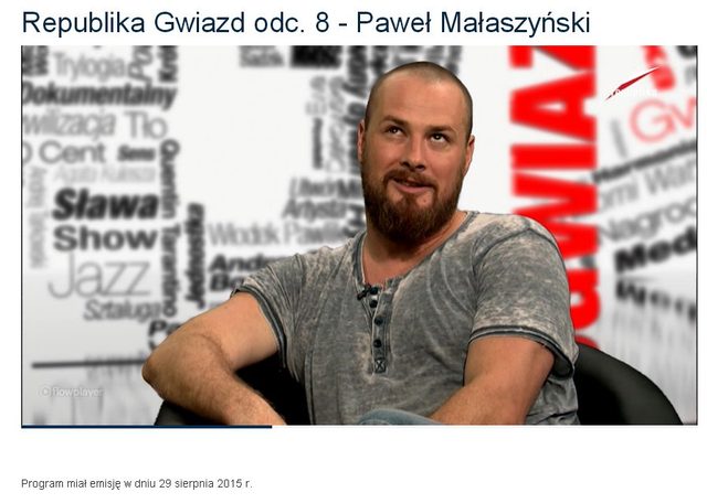 Paweł Małaszyński wspomina Annę Przybylską