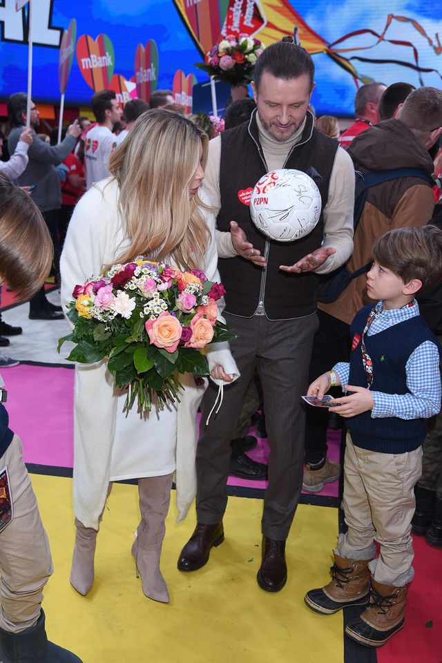 Majdanowie u Owsiaka - na licytację dali swój ślubny prezent (ZDJĘCIA)