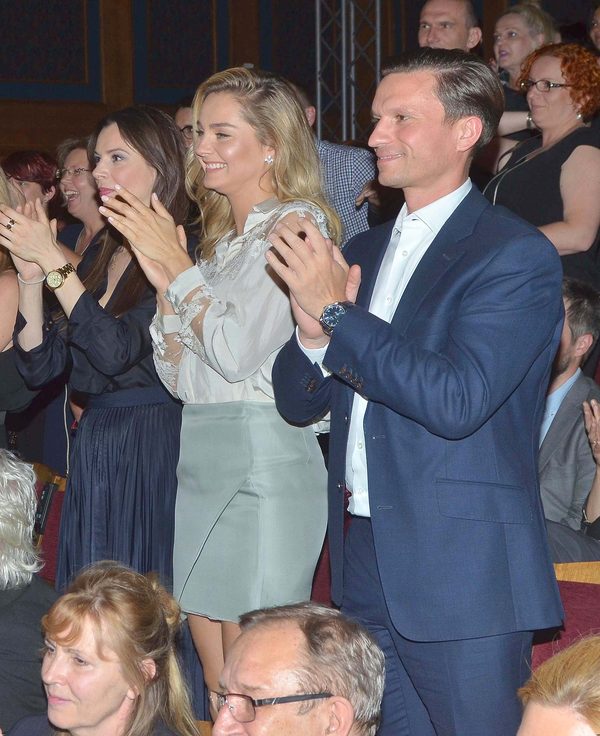 Małgorzata Socha z mężem, Krzysztofem Wiśniewskim, na premierze (FOTO)