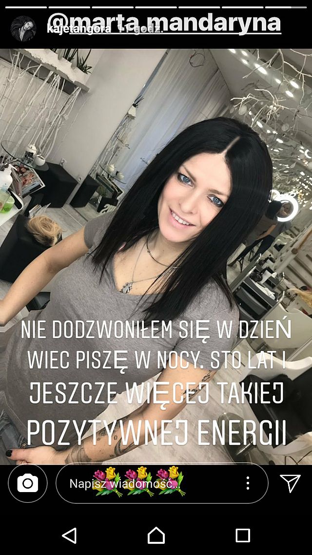 Mandaryna ma CZARNE włosy! (Instagram)