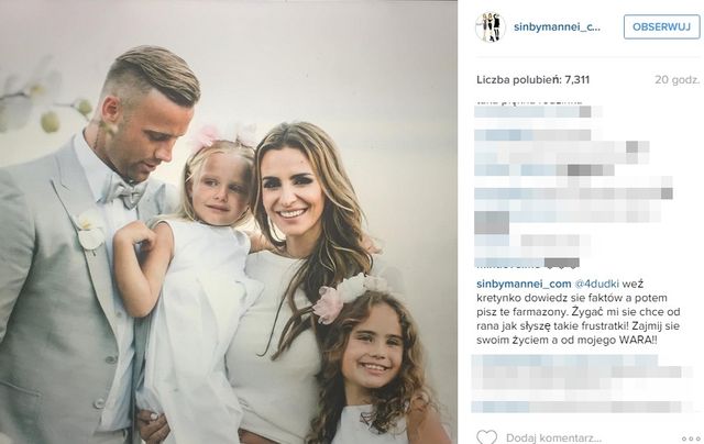 Sare Boruc do hejterki: Weź kretynko dowiedz się faktów...