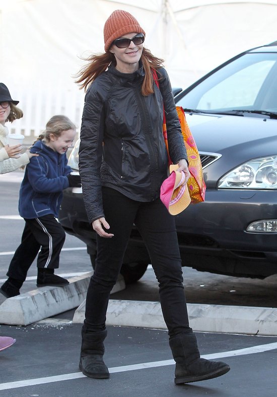 Marcia Cross zabrała córeczki na lodowisko (FOTO)