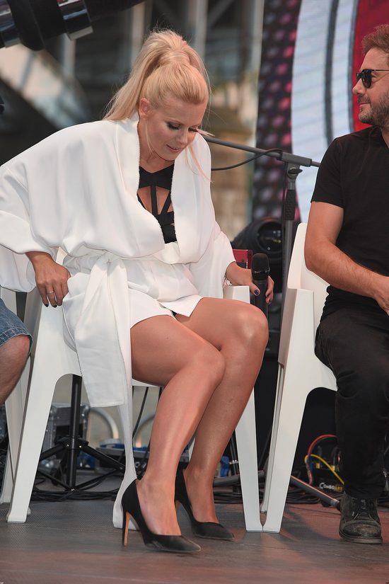 Górniak, Sadowska, Młynkova na konferencji The Voice (FOTO)