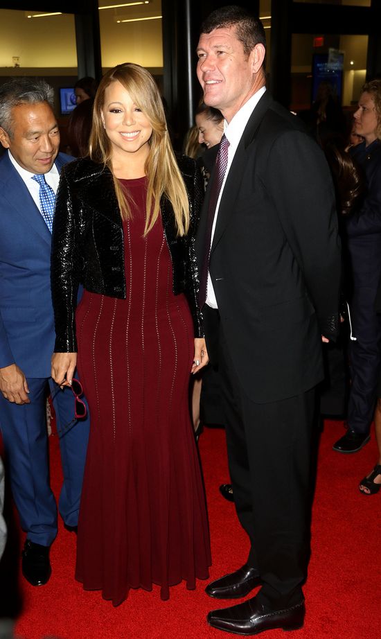 Mariah Carey z nowym chłopakiem na salonach (FOTO)