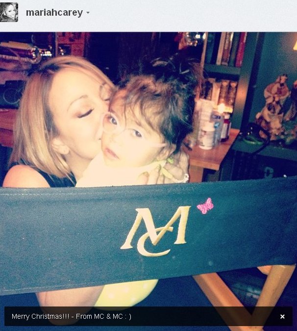 Mariah Carey chwali się córeczką Monroe (FOTO)