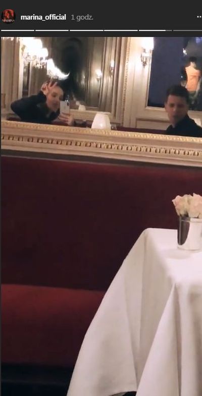 Marina z Wojtkiem na randce we włoskiej restauracji 