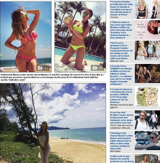 Daily Mail o Marinie Łuczenko-Szczęsnej: Znalazła świetny sposób, by