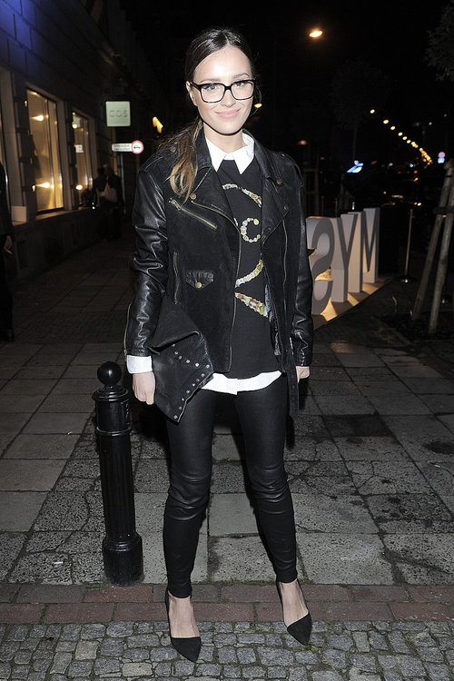 Łuczenko w kujonkach chwali się nowym manicure z Nail Spa 