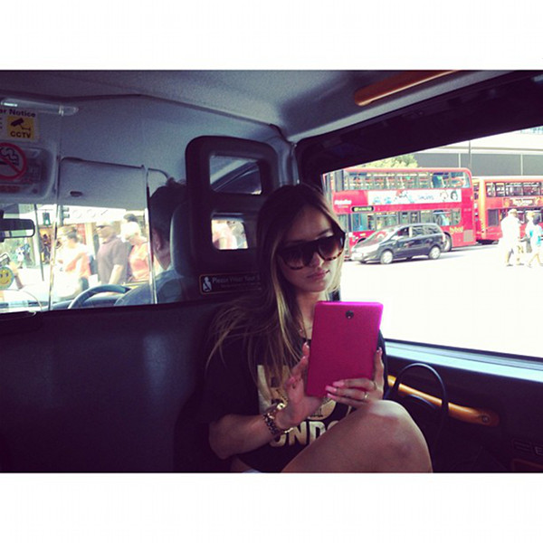 Marina Łuczenko na fotkach z Londynu Marina Łuczenko na fotkach z Londynu