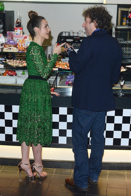 Marta Żmuda-Trzebiatowska na premierze spektaklu (FOTO)