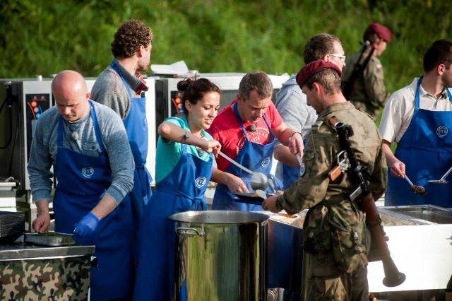Uczestnicy Masterchef będą gotować dla żołnierzy
