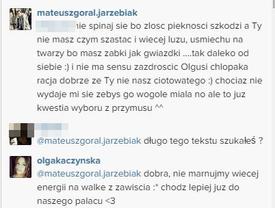 Mateuszowi Jarzębiakowi puściły nerwy na Instagramie 