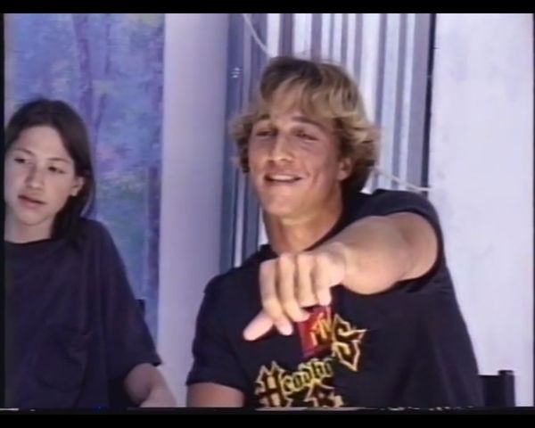 Gdy Matthew McConaughey miał 24 lata, wyglądał bosko