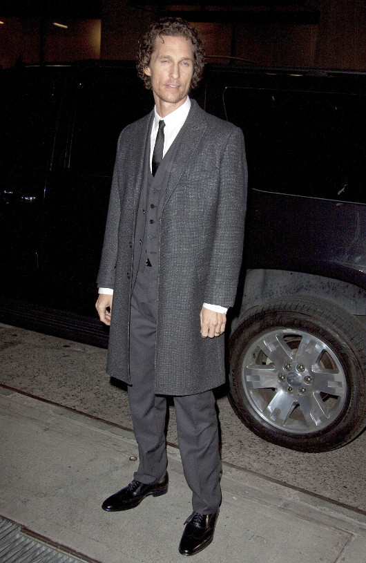 Mattew McConaughey jest na specjalnej diecie