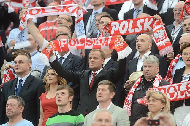 Mecz Polska-Grecja, pierwsze zdjęcia z trybun (FOTO)