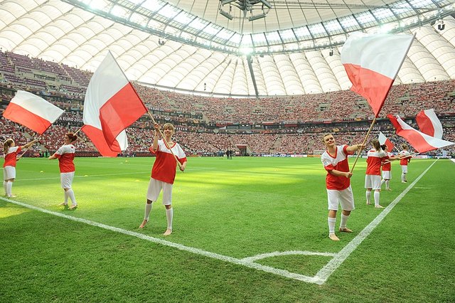 Mecz Polska-Grecja, pierwsze zdjęcia z trybun (FOTO)