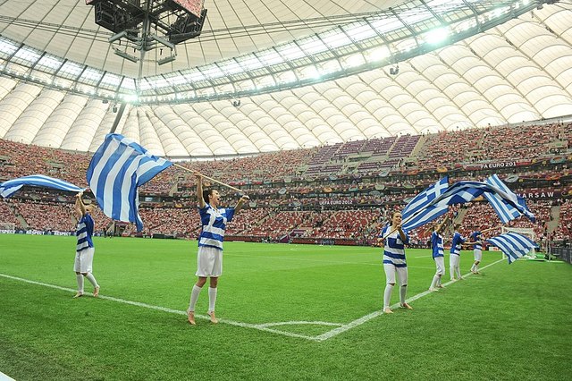 Mecz Polska-Grecja, pierwsze zdjęcia z trybun (FOTO)