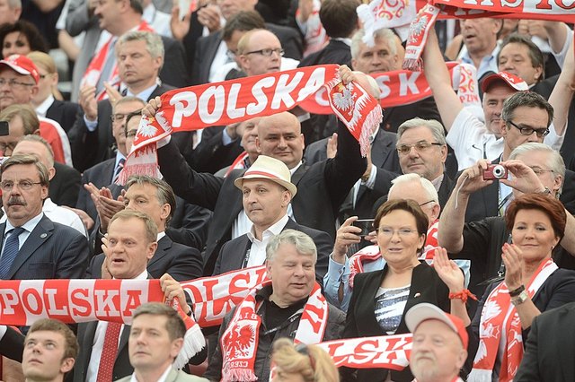 Mecz Polska-Grecja, pierwsze zdjęcia z trybun (FOTO)
