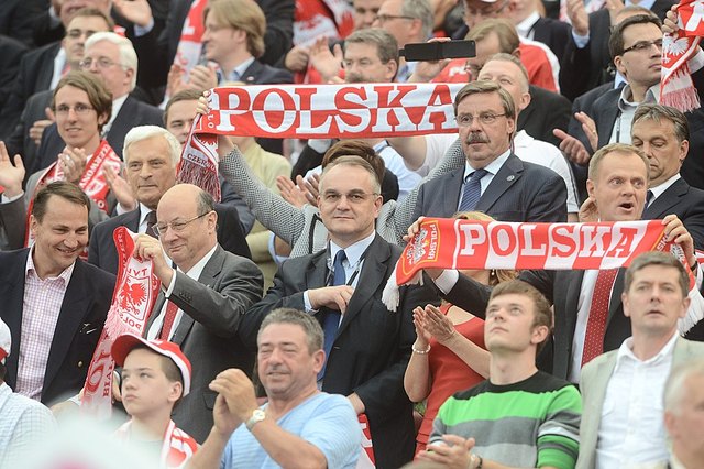 Mecz Polska-Grecja, pierwsze zdjęcia z trybun (FOTO)