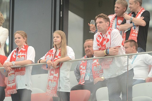 Mecz Polska-Grecja, pierwsze zdjęcia z trybun (FOTO)