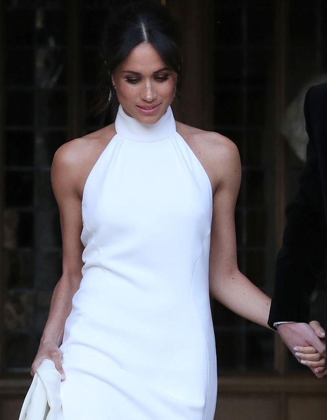 DRUGA suknia Meghan Markle z jej ślubu z księciem Harrym (ZDJĘCIA)
