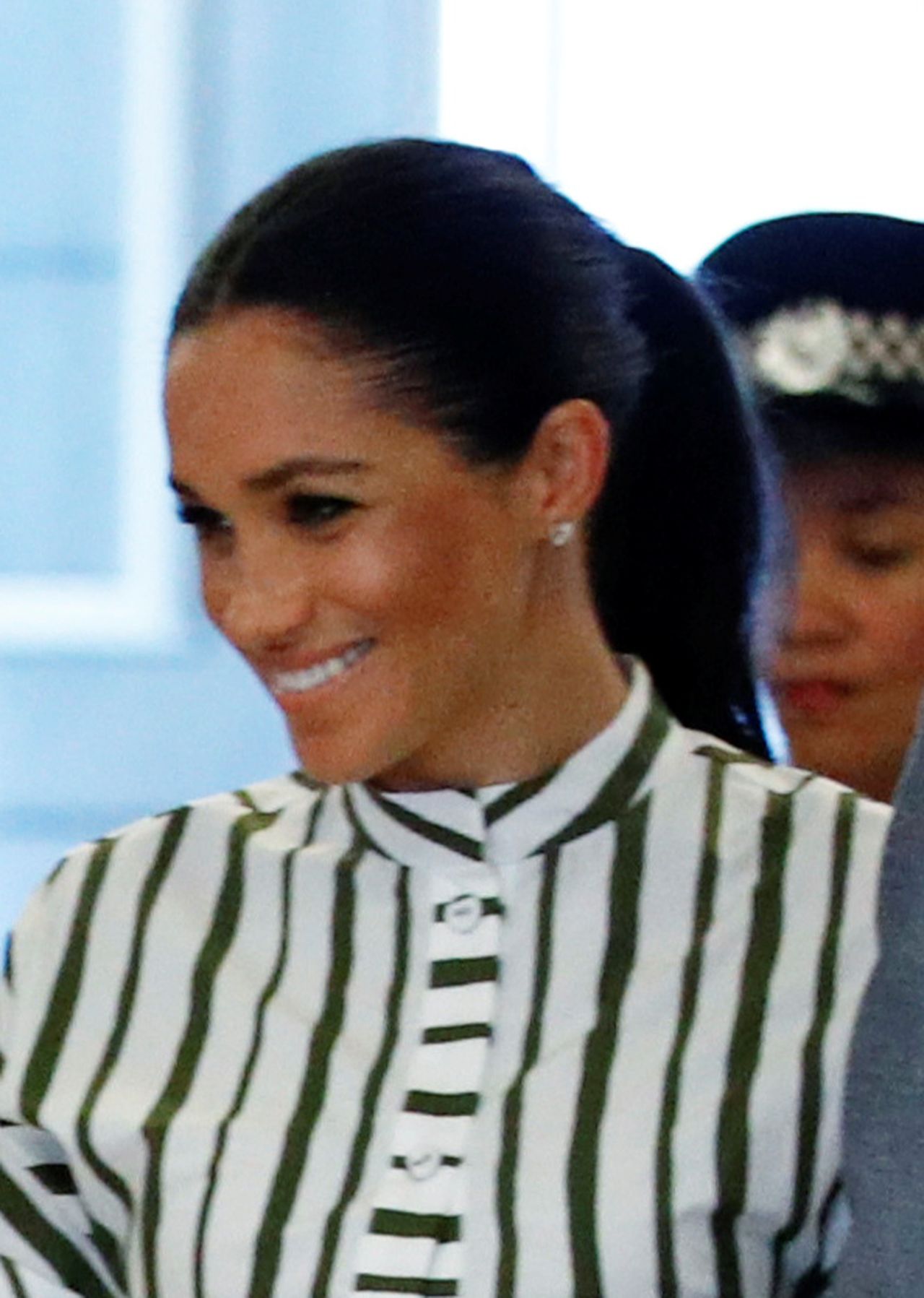 Meghan Markle na spotkanie z premierem Królestwa Tonga przyszła w kucyku ZDJĘCIA Meghan Markle na spotkanie z premierem Królestwa Tonga przyszła w kucyku ZDJĘCIA