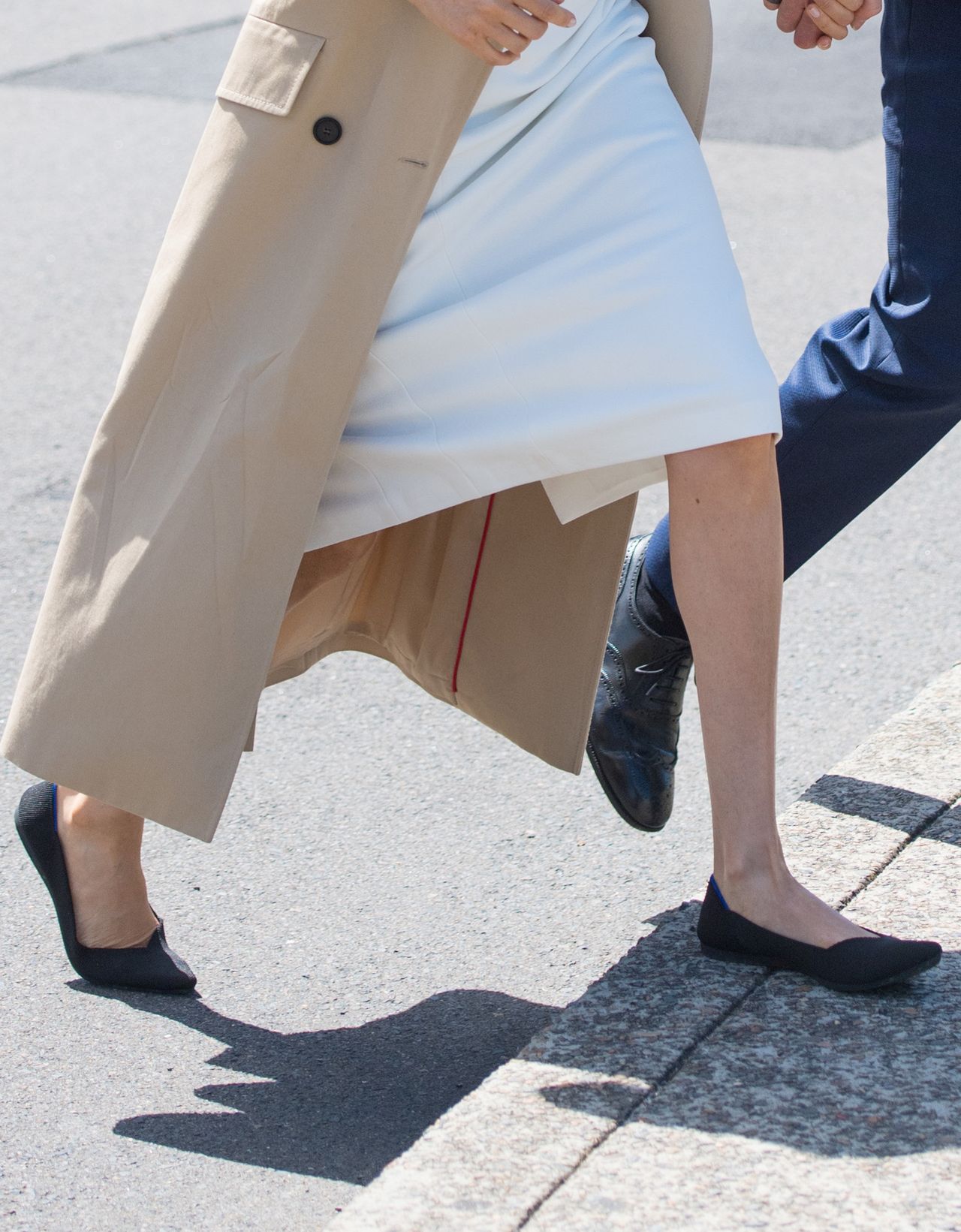 Meghan Markle PIERWSZY raz w PŁASKICH butach