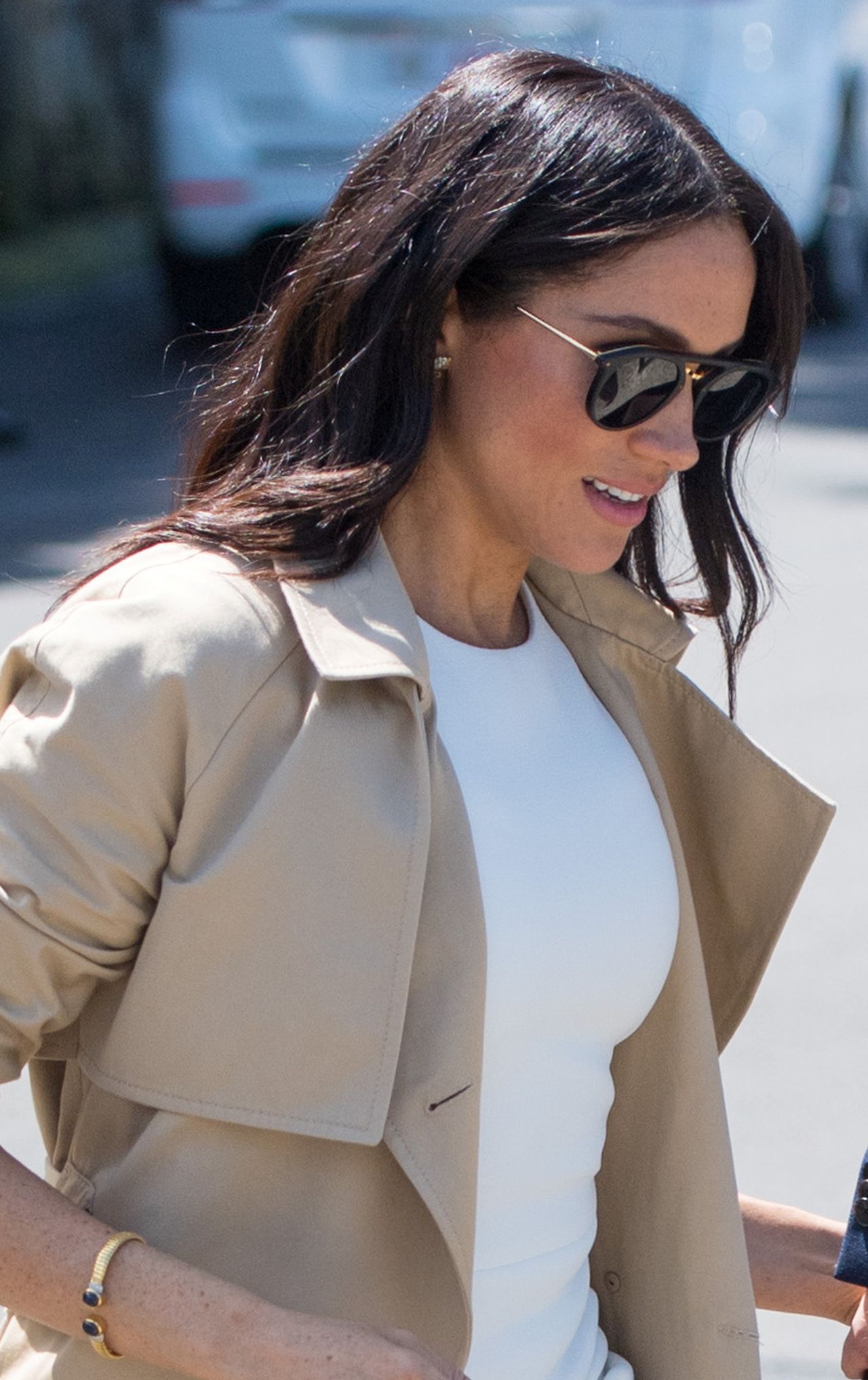 Meghan Markle PIERWSZY raz w PŁASKICH butach