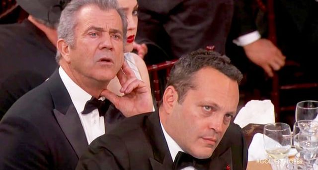 Złote Globy 2017: Mel Gibson i Vince Vaughn reagują na przemowę Meryl Streep