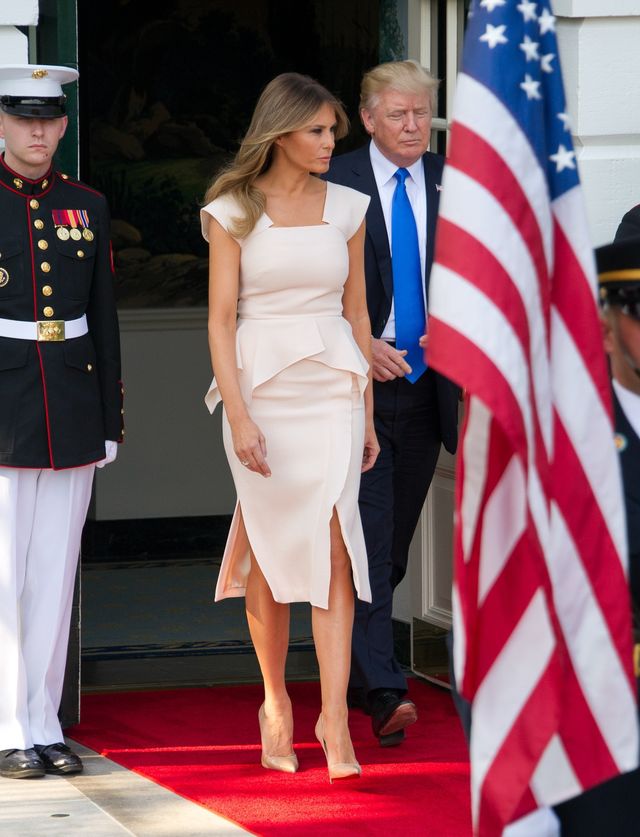 Stylista kazał wprowadzić Melania Trump pewne zmiany w stylu ubierania