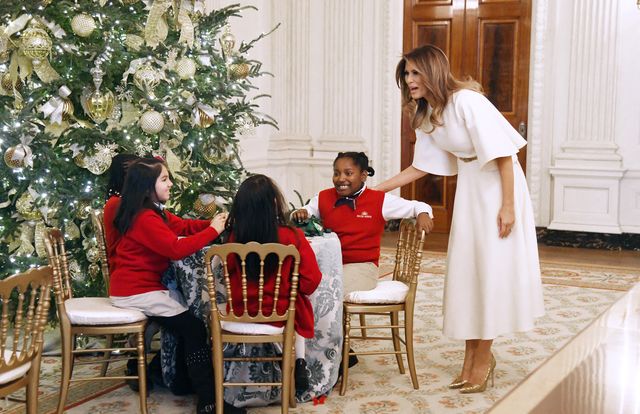 Internauci zachwyceni świątecznym wystrojem Białego Domu (ZDJĘCIA)