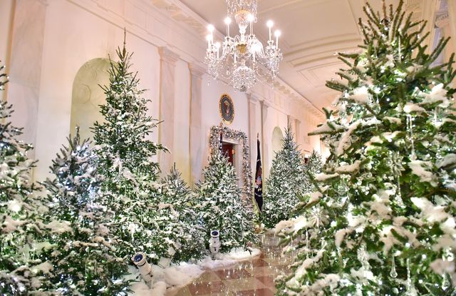 Internauci zachwyceni świątecznym wystrojem Białego Domu (ZDJĘCIA)