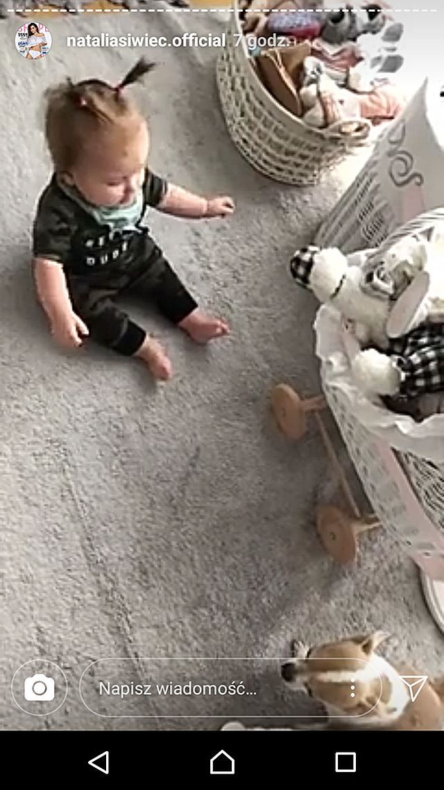 DZIWNA zabawa Natalii Siwiec z córką (Instagram)