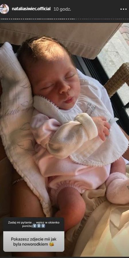 Natalia Siwiec pokazała zdjęcie córki, gdy ta była niemowlakiem 