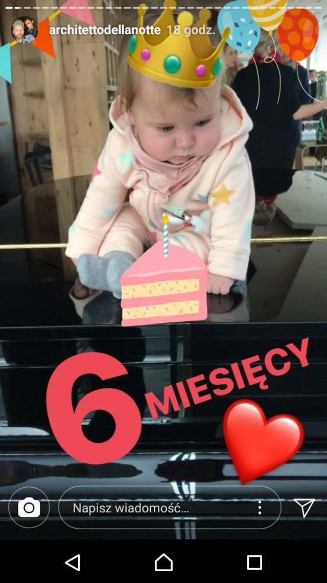 Mia ma już PÓŁ roczku! Natalia Siwiec pokazała urocze zdjęcia (Instagram) Mia ma już PÓŁ roczku! Natalia Siwiec pokazała urocze zdjęcia (Instagram)