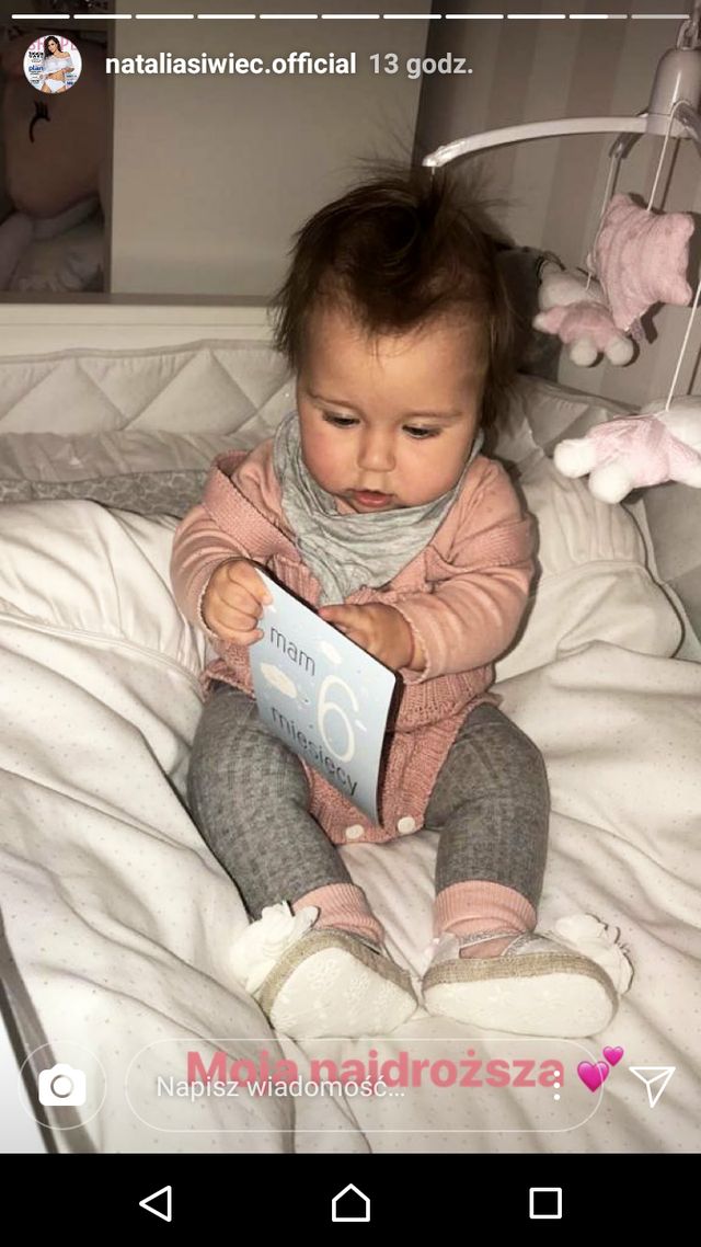 Mia ma już PÓŁ roczku! Natalia Siwiec pokazała urocze zdjęcia (Instagram) Mia ma już PÓŁ roczku! Natalia Siwiec pokazała urocze zdjęcia (Instagram)