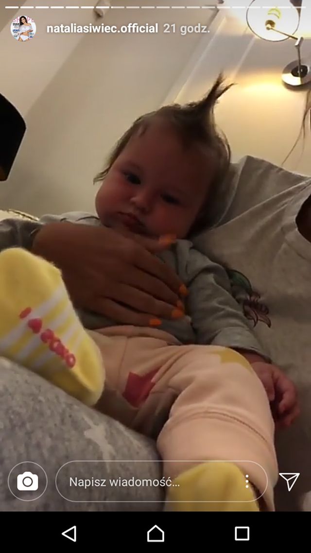 Natalia Siwiec pokazuje Mię w nowej fryzurce. Jaka ona jest słodka! (Instagram)
