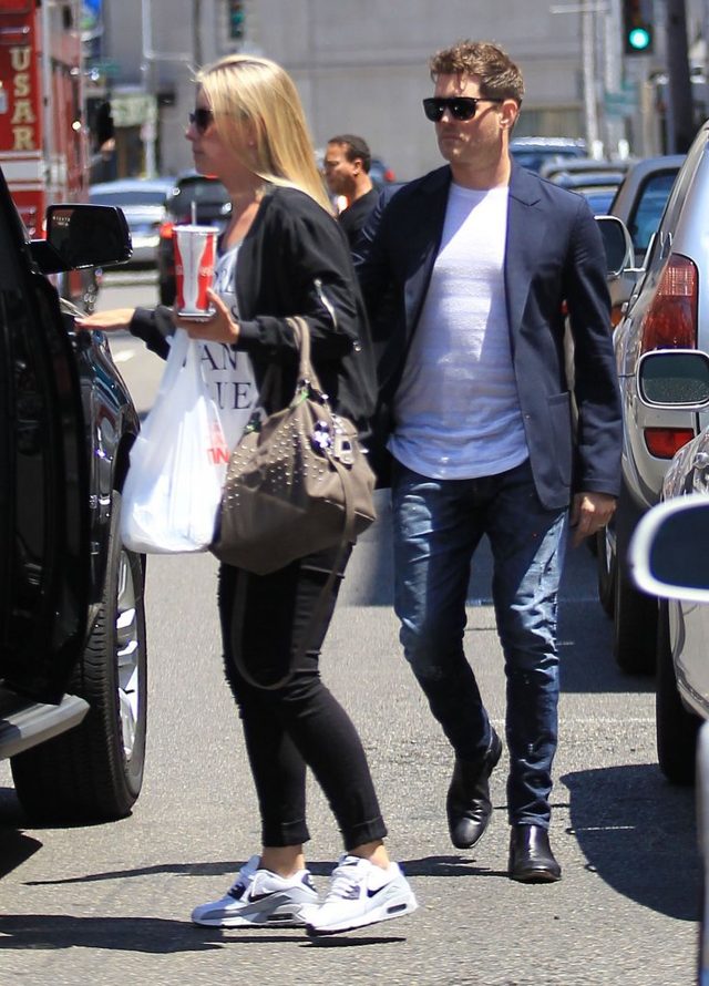 Michael Buble z piękną żoną, Luisaną Lopilato