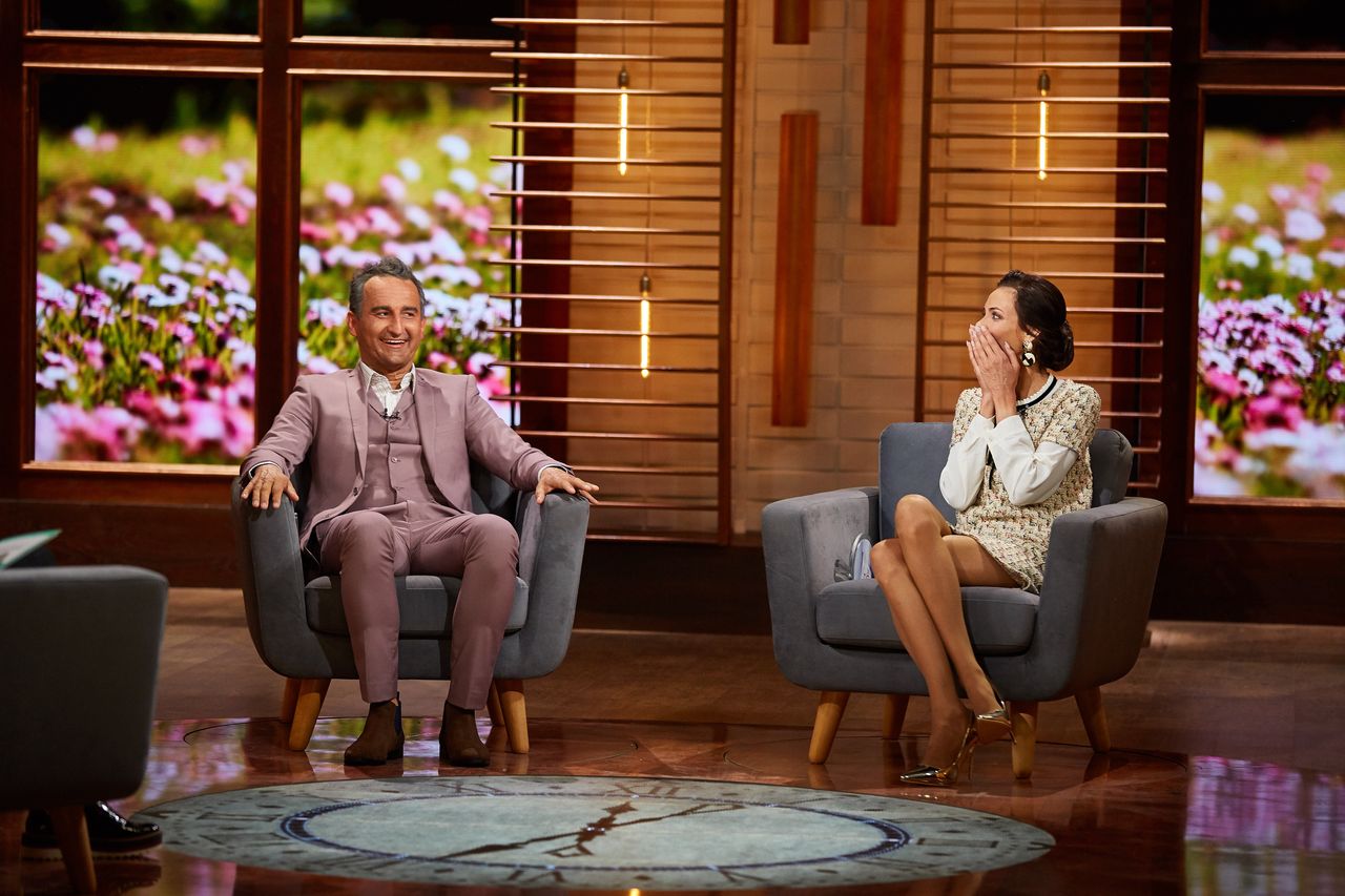 Michał Koterski i Marcela Leszczak zobaczyli, jak będą wyglądać za 50 lat (ZDJĘC